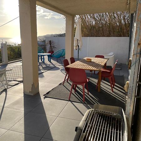 Superbe Terrasse Avec Vue Panoramique Sur La Mer Марсель Экстерьер фото